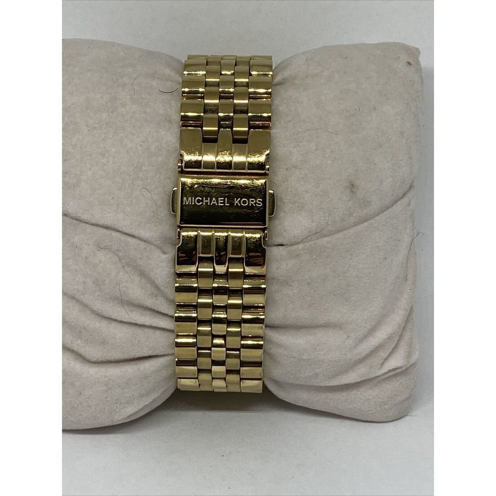 Michael Kors Lexington MK5556 Women Gold Stainless Steel Analog Dial Watch MP745 - Picture 6 of 12